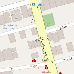 این نقشه، نشانی دکتر سعید رجبیان (بلوار مدیریت) متخصص جراحی پلاستیک و زیبایی در شهر تهران است. در اینجا آماده پذیرایی، ویزیت، معاینه و ارایه خدمات به شما بیماران گرامی هستند.
