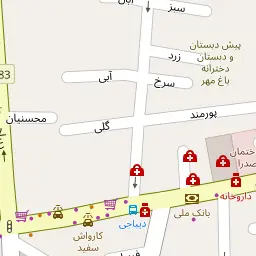 این نقشه، آدرس گفتاردرمانی مریم یعقوبی (ازگل) متخصص  در شهر تهران است. در اینجا آماده پذیرایی، ویزیت، معاینه و ارایه خدمات به شما بیماران گرامی هستند.