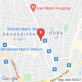 این نقشه، آدرس فاطمه تیموری متخصص تغذیه در شهر تهران است. در اینجا آماده پذیرایی، ویزیت، معاینه و ارایه خدمات به شما بیماران گرامی هستند.