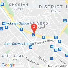 این نقشه، آدرس دکتر حسین ارجمند متخصص طب فیزیکی و توانبخشی در شهر شیراز است. در اینجا آماده پذیرایی، ویزیت، معاینه و ارایه خدمات به شما بیماران گرامی هستند.
