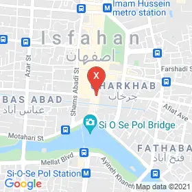 این نقشه، آدرس عینک سفیر متخصص  در شهر اصفهان است. در اینجا آماده پذیرایی، ویزیت، معاینه و ارایه خدمات به شما بیماران گرامی هستند.