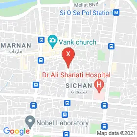این نقشه، آدرس دکتر پرویز دیهیمی متخصص آسیب شناسی فک و دهان و صورت در شهر اصفهان است. در اینجا آماده پذیرایی، ویزیت، معاینه و ارایه خدمات به شما بیماران گرامی هستند.