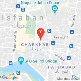 این نقشه، آدرس دکتر مصطفی بصیری متخصص ارتوپدی در شهر اصفهان است. در اینجا آماده پذیرایی، ویزیت، معاینه و ارایه خدمات به شما بیماران گرامی هستند.