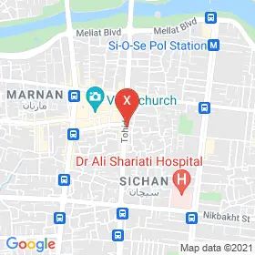 این نقشه، آدرس دکتر مرجان حداد متخصص پوست و مو در شهر اصفهان است. در اینجا آماده پذیرایی، ویزیت، معاینه و ارایه خدمات به شما بیماران گرامی هستند.