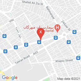 این نقشه، آدرس دکتر زهرا ثانی متخصص زنان و زایمان و نازایی در شهر کرمان است. در اینجا آماده پذیرایی، ویزیت، معاینه و ارایه خدمات به شما بیماران گرامی هستند.