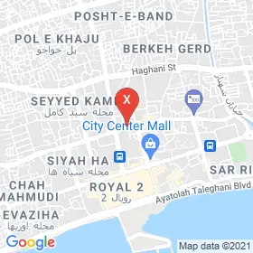 این نقشه، آدرس دکتر سید محمد علی مرتضوی ها متخصص جراحی مغز و اعصاب در شهر بندر عباس است. در اینجا آماده پذیرایی، ویزیت، معاینه و ارایه خدمات به شما بیماران گرامی هستند.