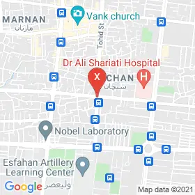 این نقشه، نشانی دکتر مهدی مویدفر متخصص ارتوپدی؛ جراحی زانو و آرتروسکوپی در شهر اصفهان است. در اینجا آماده پذیرایی، ویزیت، معاینه و ارایه خدمات به شما بیماران گرامی هستند.