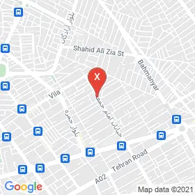 این نقشه، آدرس دکتر بهرام کاظمی فر متخصص کودکان و نوزادان در شهر کرمان است. در اینجا آماده پذیرایی، ویزیت، معاینه و ارایه خدمات به شما بیماران گرامی هستند.