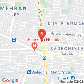 این نقشه، نشانی دکتر علی جارگانه متخصص چشم پزشکی در شهر تهران است. در اینجا آماده پذیرایی، ویزیت، معاینه و ارایه خدمات به شما بیماران گرامی هستند.