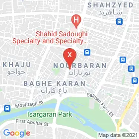 این نقشه، آدرس دکتر بهناز خانی رباطی متخصص زنان و زایمان و نازایی در شهر اصفهان است. در اینجا آماده پذیرایی، ویزیت، معاینه و ارایه خدمات به شما بیماران گرامی هستند.