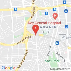 این نقشه، نشانی دکتر فریدعلی احیایی متخصص گوش حلق و بینی در شهر تهران است. در اینجا آماده پذیرایی، ویزیت، معاینه و ارایه خدمات به شما بیماران گرامی هستند.