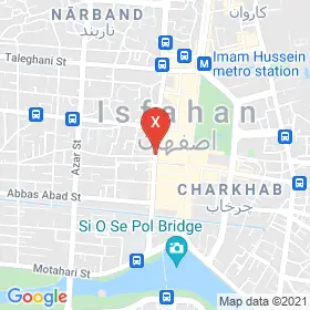 این نقشه، آدرس دکتر ایرج شمس متخصص قلب و عروق در شهر اصفهان است. در اینجا آماده پذیرایی، ویزیت، معاینه و ارایه خدمات به شما بیماران گرامی هستند.