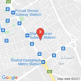 این نقشه، آدرس دکتر عبداله بوستان افروز متخصص جراحی عمومی در شهر شیراز است. در اینجا آماده پذیرایی، ویزیت، معاینه و ارایه خدمات به شما بیماران گرامی هستند.
