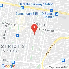 این نقشه، نشانی دکتر جوادرضا باهوش متخصص داخلی در شهر تهران است. در اینجا آماده پذیرایی، ویزیت، معاینه و ارایه خدمات به شما بیماران گرامی هستند.