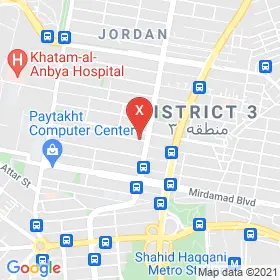 این نقشه، نشانی دکتر مریم زاهدی متخصص زنان و زایمان و نازایی در شهر تهران است. در اینجا آماده پذیرایی، ویزیت، معاینه و ارایه خدمات به شما بیماران گرامی هستند.