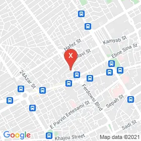 این نقشه، آدرس دکتر سوسن شفیعی متخصص زنان و زایمان و نازایی در شهر کرمان است. در اینجا آماده پذیرایی، ویزیت، معاینه و ارایه خدمات به شما بیماران گرامی هستند.