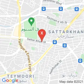 این نقشه، نشانی دکتر بنفشه امینی خواه متخصص زنان و زایمان و نازایی در شهر تهران است. در اینجا آماده پذیرایی، ویزیت، معاینه و ارایه خدمات به شما بیماران گرامی هستند.