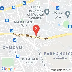 این نقشه، نشانی دکتر علیرضا استادرحیمی متخصص پزشک عمومی در شهر تبریز است. در اینجا آماده پذیرایی، ویزیت، معاینه و ارایه خدمات به شما بیماران گرامی هستند.