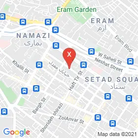 این نقشه، آدرس دکتر عادل عطارزاده متخصص چشم پزشکی؛ شبکیه در شهر شیراز است. در اینجا آماده پذیرایی، ویزیت، معاینه و ارایه خدمات به شما بیماران گرامی هستند.