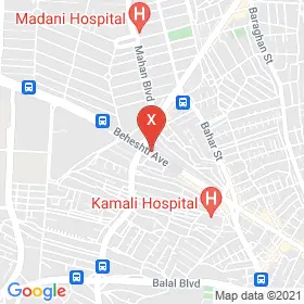 این نقشه، آدرس دکتر بدری احمدی متخصص کودکان و نوزادان در شهر کرج است. در اینجا آماده پذیرایی، ویزیت، معاینه و ارایه خدمات به شما بیماران گرامی هستند.