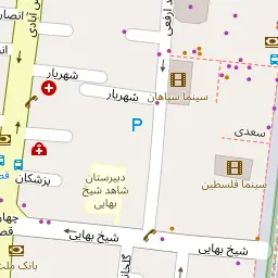 این نقشه، نشانی دکتر مهناز معلم (خیابان شمس آبادی) متخصص زنان و زایمان و نازایی در شهر اصفهان است. در اینجا آماده پذیرایی، ویزیت، معاینه و ارایه خدمات به شما بیماران گرامی هستند.