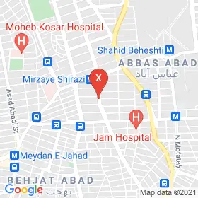 این نقشه، آدرس دکتر محمد عزیزی متخصص داخلی؛ گوارش و کبد در شهر تهران است. در اینجا آماده پذیرایی، ویزیت، معاینه و ارایه خدمات به شما بیماران گرامی هستند.