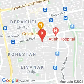 این نقشه، آدرس زهره باقری متخصص آسیب شناس گفتار و زبان در شهر تهران است. در اینجا آماده پذیرایی، ویزیت، معاینه و ارایه خدمات به شما بیماران گرامی هستند.