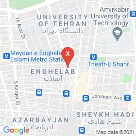 این نقشه، نشانی شنوایی شناسی و سمعک ثمین آوا متخصص  در شهر تهران است. در اینجا آماده پذیرایی، ویزیت، معاینه و ارایه خدمات به شما بیماران گرامی هستند.