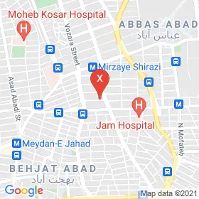 این نقشه، نشانی ارتوپدی فنی پارسه متخصص  در شهر تهران است. در اینجا آماده پذیرایی، ویزیت، معاینه و ارایه خدمات به شما بیماران گرامی هستند.