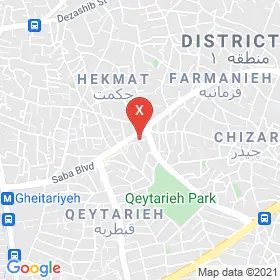 این نقشه، نشانی دکتر میلاد شامحمدی (اندرزگو) متخصص ارتودنسی و ناهنجاری های فک و صورت در شهر تهران است. در اینجا آماده پذیرایی، ویزیت، معاینه و ارایه خدمات به شما بیماران گرامی هستند.