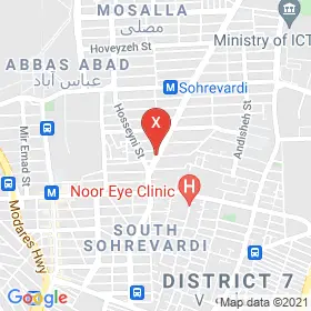 این نقشه، آدرس گفتاردرمانی، کاردرمانی، شنوایی شناسی و سمعک مهرا (عباس آباد) متخصص  در شهر تهران است. در اینجا آماده پذیرایی، ویزیت، معاینه و ارایه خدمات به شما بیماران گرامی هستند.