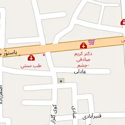 این نقشه، نشانی دکتر شرمین پژواک (ولیعصر) متخصص زنان، زایمان و نازایی در شهر تبریز است. در اینجا آماده پذیرایی، ویزیت، معاینه و ارایه خدمات به شما بیماران گرامی هستند.