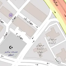 این نقشه، نشانی مرکز زیبایی پوست الماس (حکیمیه) متخصص زیبایی پوست در شهر تهران است. در اینجا آماده پذیرایی، ویزیت، معاینه و ارایه خدمات به شما بیماران گرامی هستند.