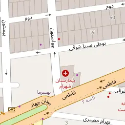 این نقشه، نشانی دکتر هما ایرانمنش متخصص زنان، زایمان و نازایی در شهر تهران است. در اینجا آماده پذیرایی، ویزیت، معاینه و ارایه خدمات به شما بیماران گرامی هستند.